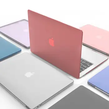 Кристално Чист Твърд калъф за 2020 MacBook M1 с чип 13 Инча Air Pro Retina 11 12 15,6 13,3 16 Pro 13 Touch Bar A2179