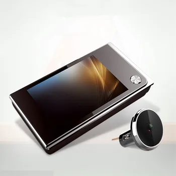 3,5-инчов цифров LCD дисплей 120-градусов око за разглеждане на снимки, визуален мониторинг, електронна камера 