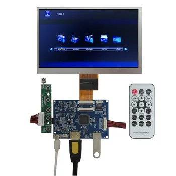 7-инчов преносим многоцелеви U-диск HDMI с LCD екран, такса за управление на водача, монитор за КОМПЮТЪР Lattepanda Raspberry Pi, направи си сам