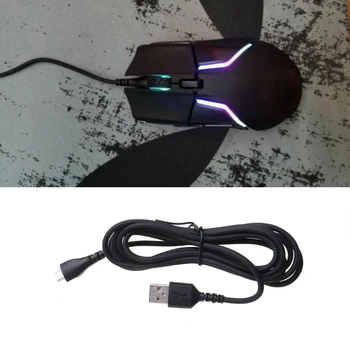 DXAB USB кабел за зареждане, линия на мишката, разменени тел за SteelSeries Съперник 600/650