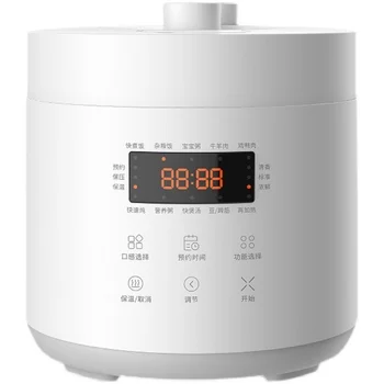 Електрическа тенджера под налягане 110/220v, домакински интелектуална тенджера под налягане, ориз, тенджера под налягане 2.5 л