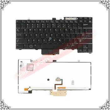 Оригиналната американска клавиатура за лаптоп DELL E6400 E6410 E6500 M2400 M4500 PP27L M4400 С Указательной дръжка С подсветка