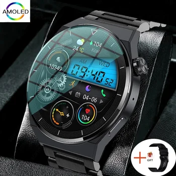 Новите смарт Часовници с NFC За Мъже GT3 Pro AMOLED 390*390 HD Екран Сърдечната Честота Bluetooth Предизвикателство IP68 Водоустойчив Смарт Часовници За Huawei, Xiaomi