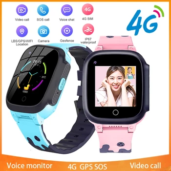 за Xiaomi Mijia детски умен часовник GPS тракер SOS WIFI Температурата на тялото звуков монитор видео разговори смарт часовници за момчета и момичета