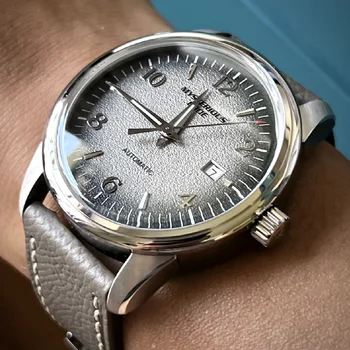 Мъжки часовник PT5000, автоматични часовници, мъжки луксозни бизнес механични ръчни часовници с сапфирено стъкло 42 мм часовници с тайнствен код