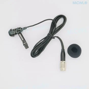 Черни щипки за вратовръзка ME4 Петличный Микрофона На Ревера За безжична Аудиотехники