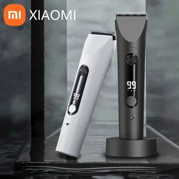 2023 Xiaomi Mijia Машина за подстригване Безжична машинка за подстригване на коса Фризьорски салон машина с острие от титанова сплав, тример за мъже, самобръсначка