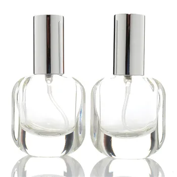 Флакон-спрей за парфюми обем 10 мл Прозрачен стъклен съд Диспенсер Малка празна бутилка тонер Преносим проба бутилки за многократна употреба