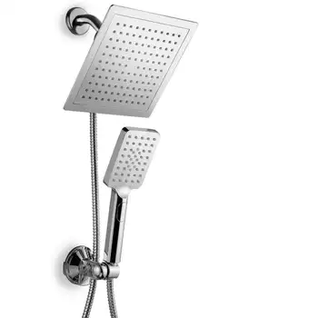 Ултра-луксозен 9-инчов Дождевальный робот с ръчен душ и стена за монтиране на стена с ниски нива на място, Хром Lavadoras portátiles Shower h