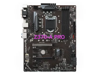 Подходящ за дънната платка MSI Z370-A PRO LGA1151 DDR4 дънна платка 100% тествана работи изцяло