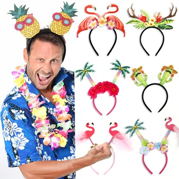 Хавайски очила Слънчеви очила за партита Забавен подпори за тропически маскарадните костюми, Забавни подаръци за детски партита Аксесоари за партита на плажна тема Украса