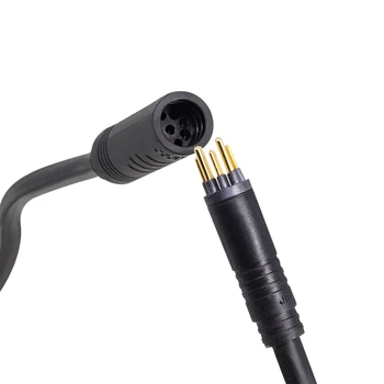9-пинов кабел за удължаване на двигателя EBike, кабел за свързване на електрически велосипед, кабели за аксесоари за свободни стаи