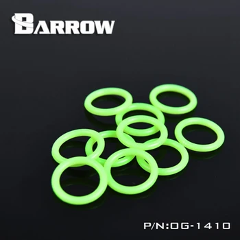 10 бр./лот Barrow G1/4 светлинен зелено силикон пръстен OG-1410