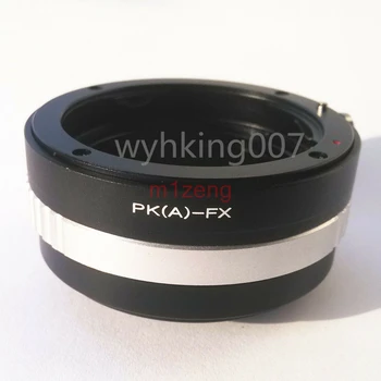 Преходни PK пръстен (A)-fx обектив Pentax K PK DA AF до фотоаппарату fuji Fujifilm FX X X-E2/X-E3/Xh1/X-M1/X-A2/X-A1/XT1 XT20 xt100 xpro2
