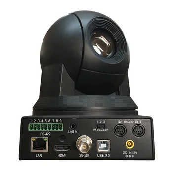 PTZ Камера с оптично Увеличение NDI Оборудване за видеоконференции RTMP 4K 8MP 3,9 мм ~ 46,8 mm 12x1 USB-USB 2.0 Порт H. 265 NVR За помещения