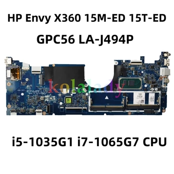 За HP Envy X360 15M-ЕД 15T-ЕД 15-ЕД дънна Платка на лаптоп с i5-1035G1 i7-1065G7 процесор LA-J494P L93868-601 L93868-001 L93870-601