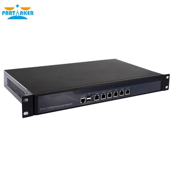 Интернет-рутер Partaker R6 3855U 2117U РОС 6 Gigabit router Mikrotik с затваряне