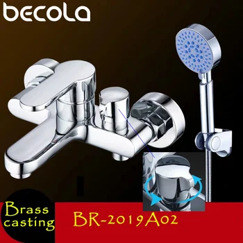 Смесител за вана Becola, смесител за душ в банята, комплект за душ, смесител за баня, комплект за къпане, определени за душата