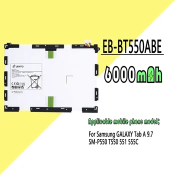 EB-BT561ABE EB-BT561ABA Батерия за Samsung Galaxy Tab E 9.6/SM-T560 T560 T561 Оригиналния Капацитет на акумулаторни Батерии за Таблетите