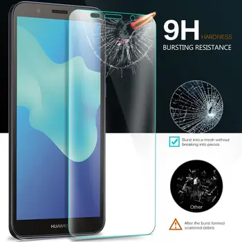1 бр. закалено стъкло за Huawei Y5 Lite 2018 защитно фолио за екран за Huawei Y5Lite 2018 г., твърди 9H
