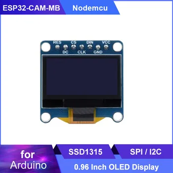 0,96 Инчов OLED-дисплей Модул SSD1315 Драйвер Чипа 128× 64 Разрешение SPI/I2C Интерфейс Екран за Arduino STM32 Raspberry Pi 